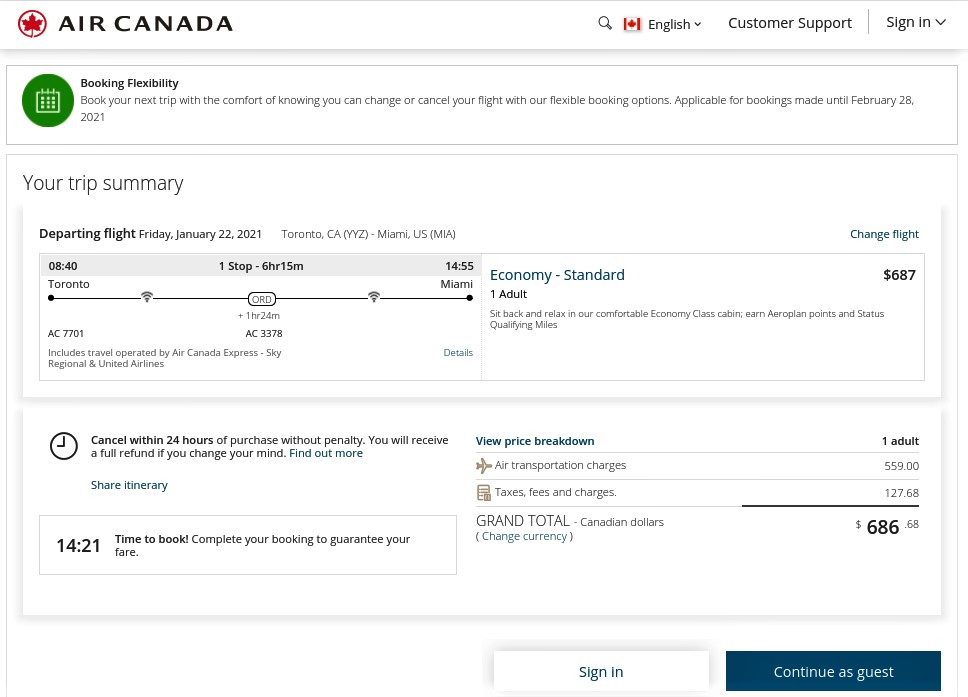 You can t visit family locally but flying from Mississauga to