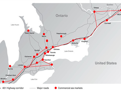 10 years of data show Ontario is a hub for human traffickers, and it’s only getting worse 