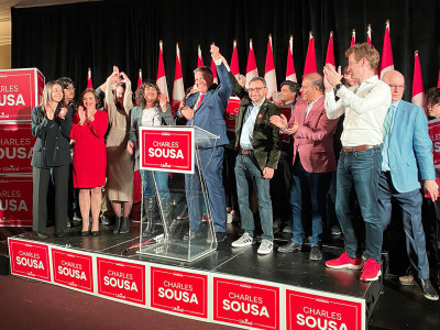 Charles Sousa wins Mississauga—Lakeshore federal byelection in victory for Liberals