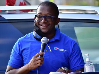 Conservative candidate Jermaine Chambers promises to work with Province, City to get Brampton its fair share