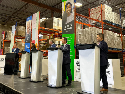 Following its debate Food Banks Mississauga CEO wants more details from candidates; Parrish reiterates decision to stay away from debates as lead narrows