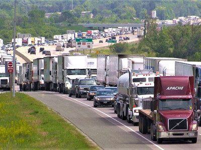 If Trump’s paused tariffs move forward Brampton’s massive trucking industry could be crippled