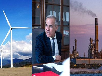 Mark Carney’s climate balancing act: clean energy promises & fossil fuel realities