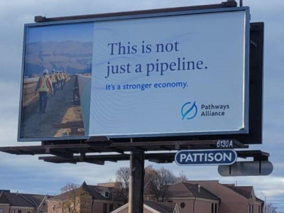 Mississauga resident urges City to rethink oil and gas ads after spotting ‘greenwashing’ billboard