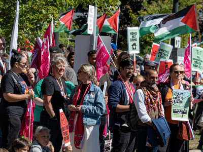 Niagara residents protest for better treatment of migrant workers sustaining local industries
