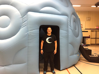 Ontario’s travelling astronomer takes the planetarium experience across the province as PCs play games with science centre