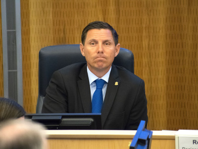 Patrick Brown a no-show as other Brampton mayoral candidates gather to sign accountability pledge