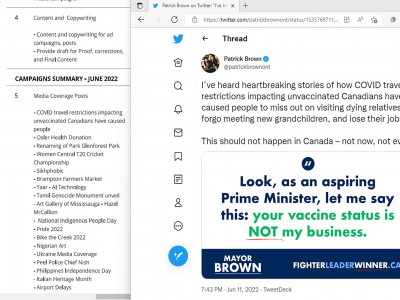 Patrick Brown charged Brampton taxpayers for CPC leadership campaign social media posts 