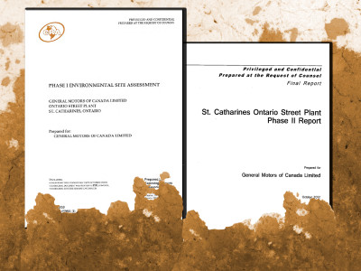 Pointer investigation reveals disturbing levels of contamination were found at former St. Catharines GM site slated for homes: as much as 1,100 times above healthy limits