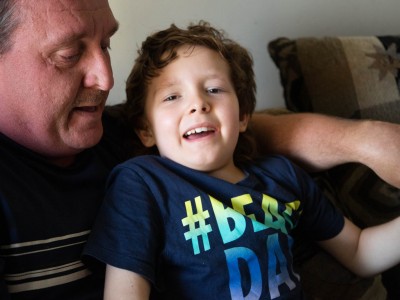 Single father of child with severe autism demands national strategy at Brampton campaign stops