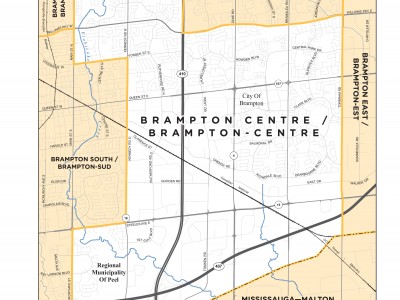 Two high-profile candidates are making the Brampton Centre race too close to call