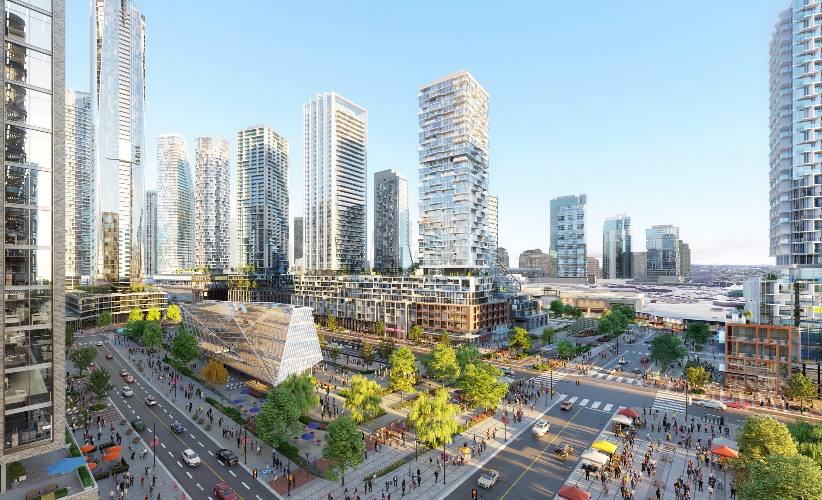 A massive development will change downtown Mississauga forever, bringing offices and residential units to its urban core