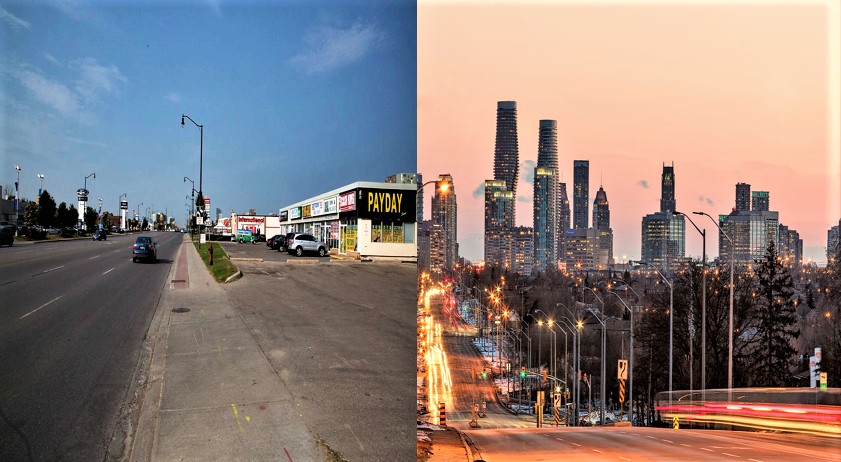 A tale of two cities