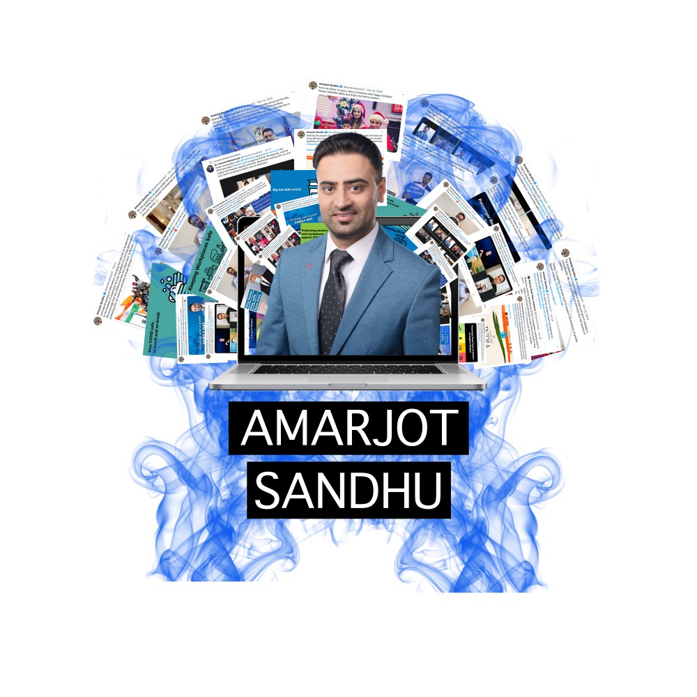 Amarjot Sandhu’s glaring social media disconnection from the residents he’s supposed to represent