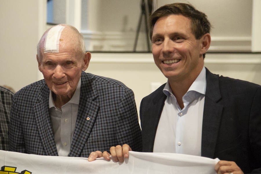 Bill Davis throws his support behind Patrick Brown