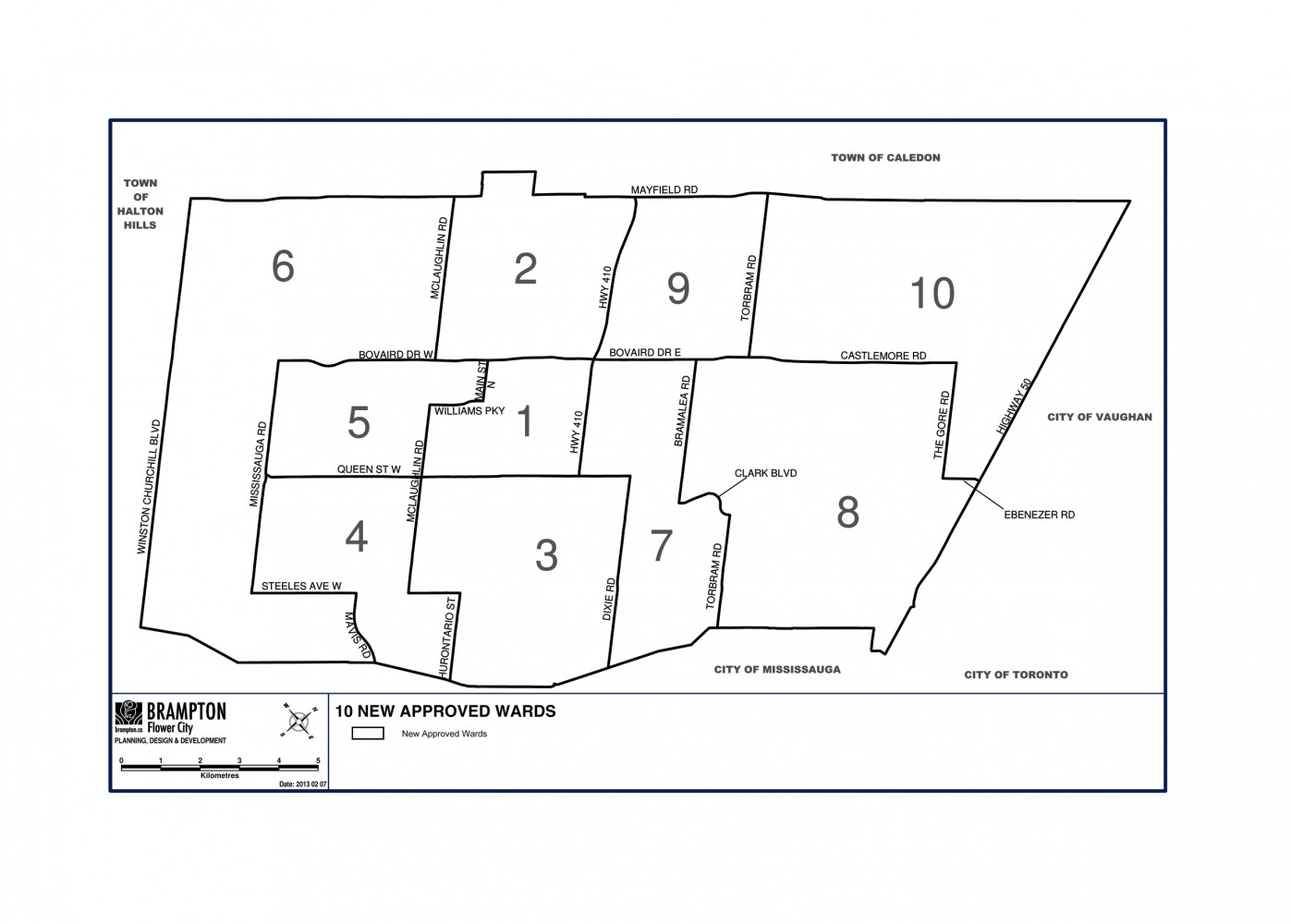 Brampton City Council votes 'to do nothing' on motion to change Ward boundaries