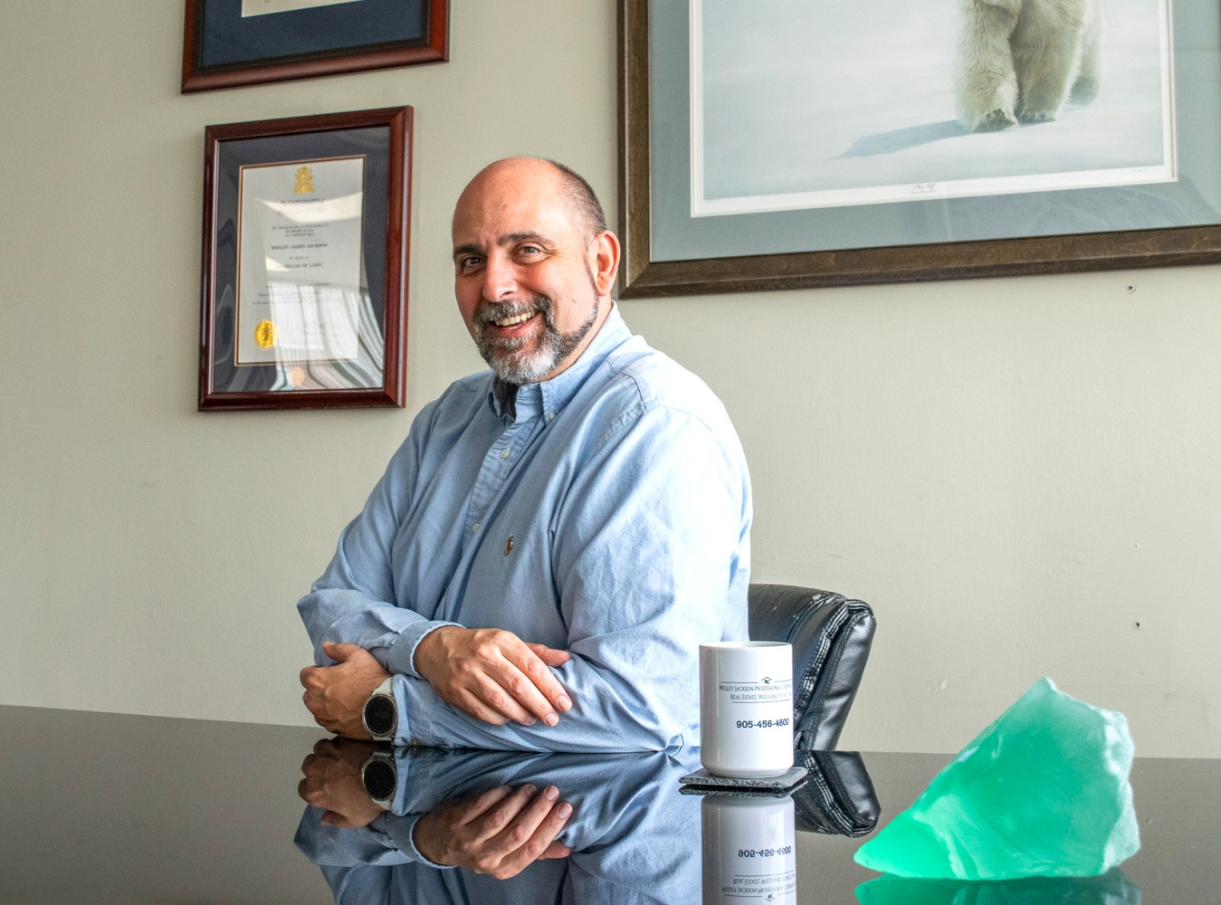 Brampton mayoral candidate Wesley Jackson is a man with big ideas