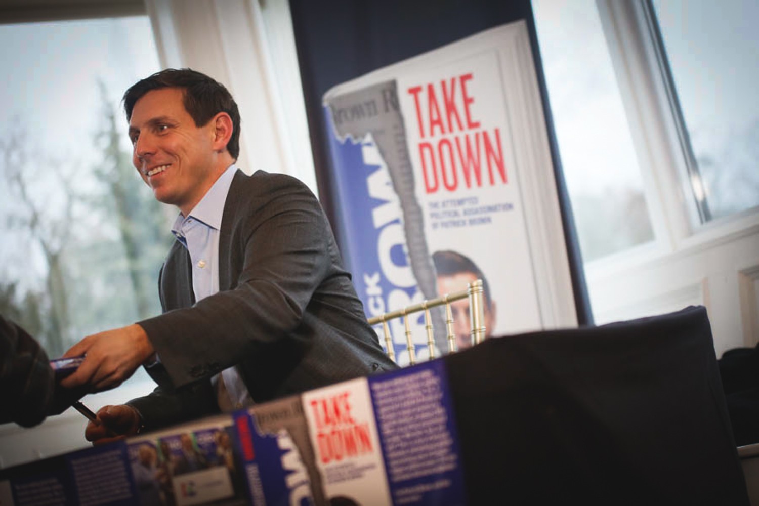 Brown defiant and unapologetic at launch for tell-all memoir Takedown