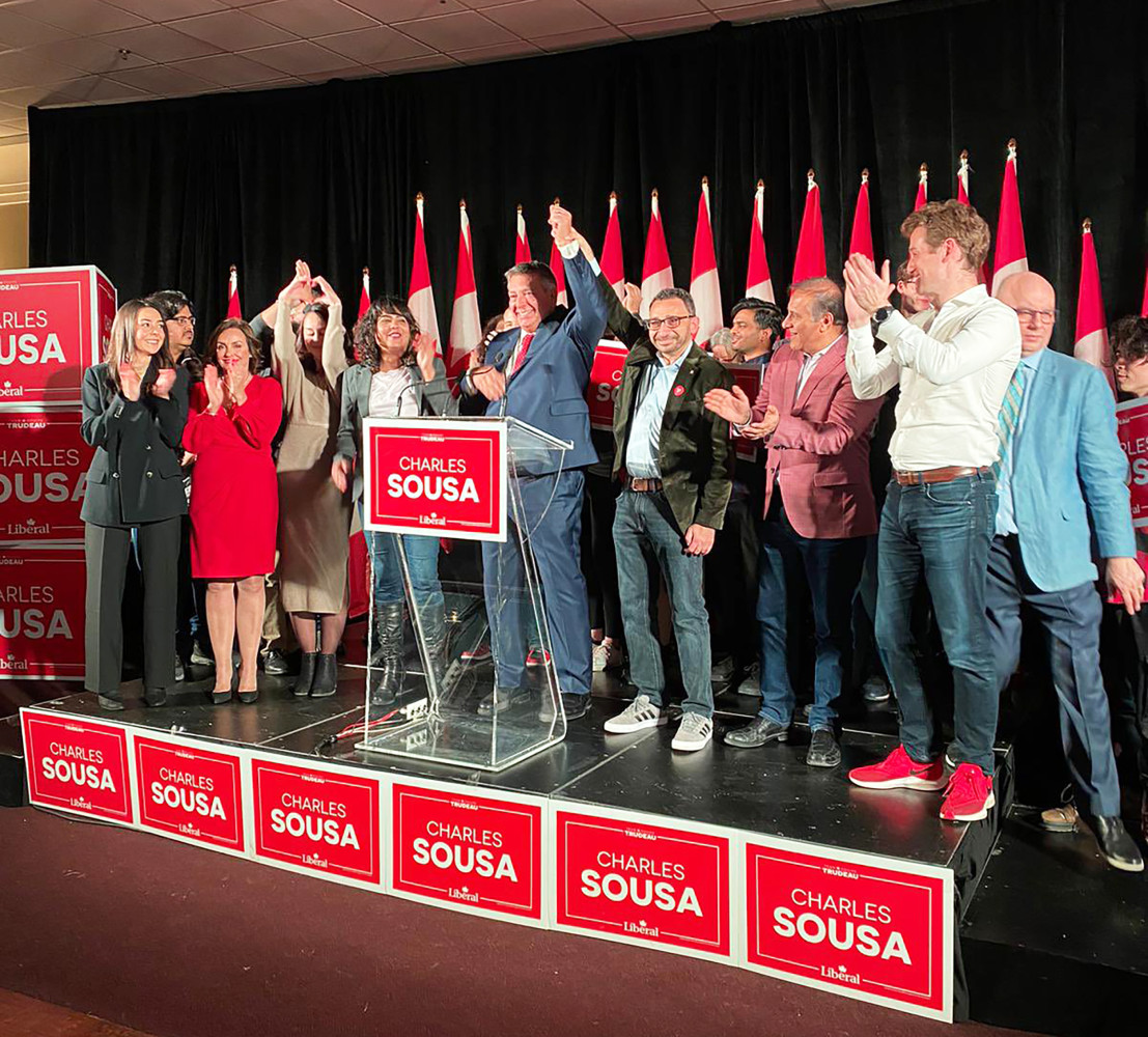 Charles Sousa wins Mississauga—Lakeshore federal byelection in victory for Liberals