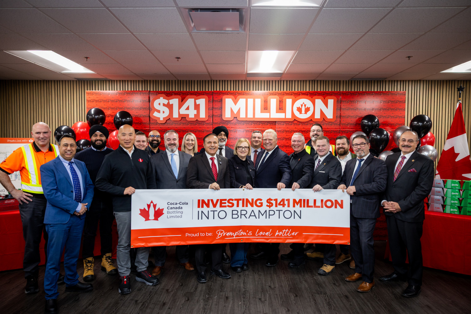 Coke Canada invests $141 million to expand Brampton operations