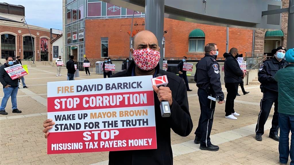 ‘Fire David Barrick’: Brampton residents call for CAO’s removal, demand independent third-party investigation