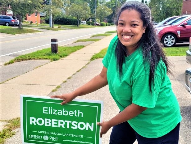 Green candidate Elizabeth Robertson: justice for nature in Mississauga—Lakeshore & money for cities