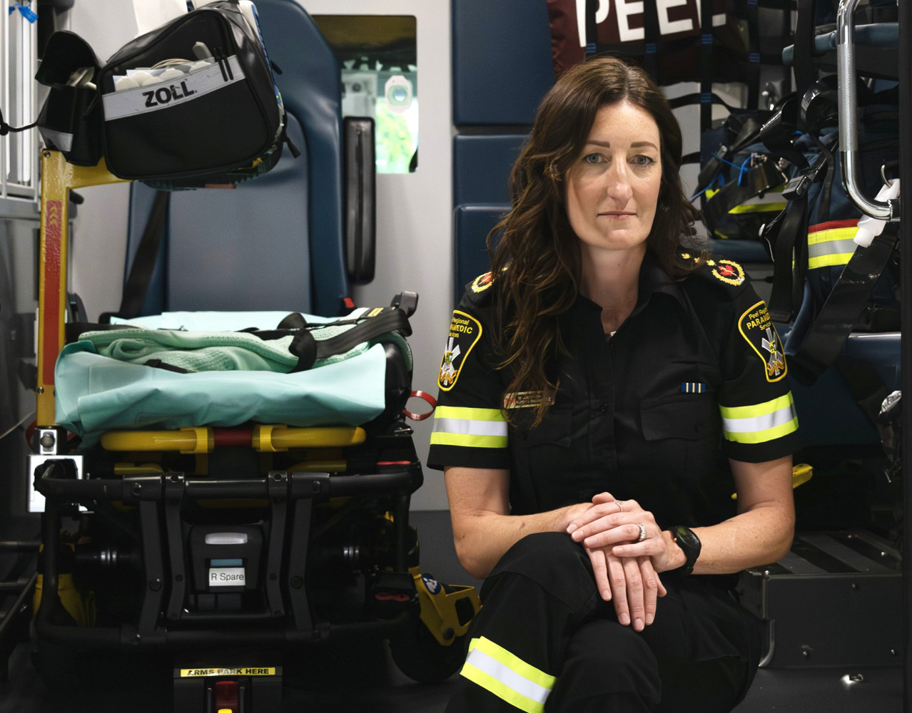 ‘I realized I was not alone’: Peel paramedic works to end violence plaguing first responders