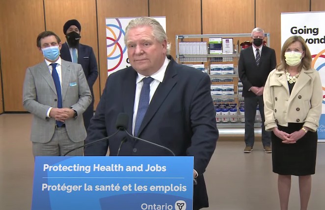 In full campaign mode Ford announces 250 hospital beds for Brampton – the city asked for 850