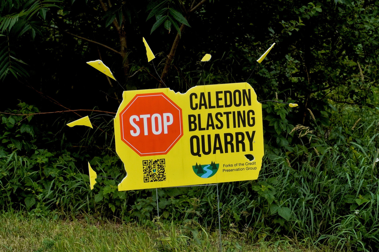 Caledon mayor, council left in the dark on application for blasting quarry