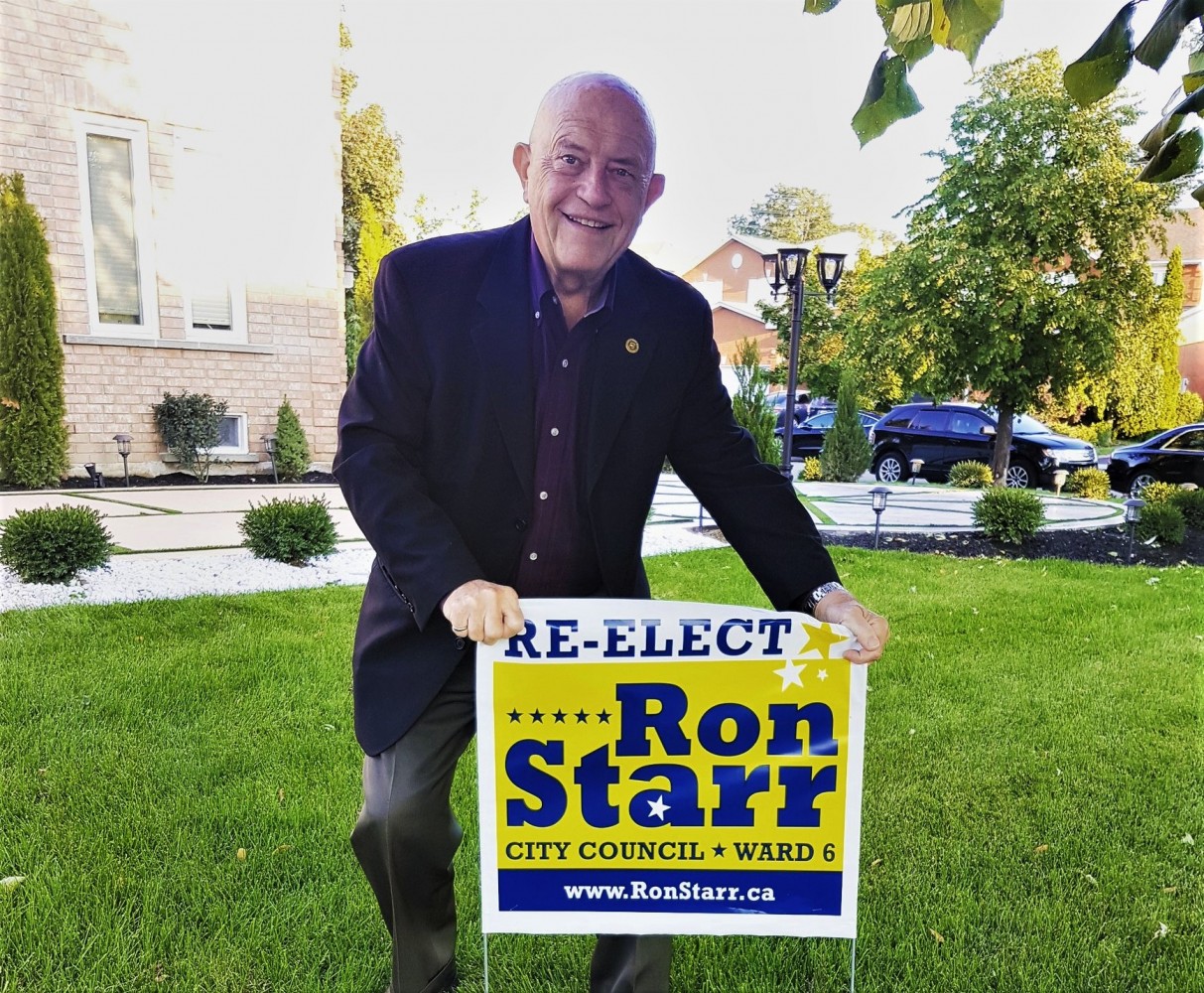 Mississauga Councillor Ron Starr registers for reelection after court challenge to block release of investigation report on his alleged harassment of Karen Ras