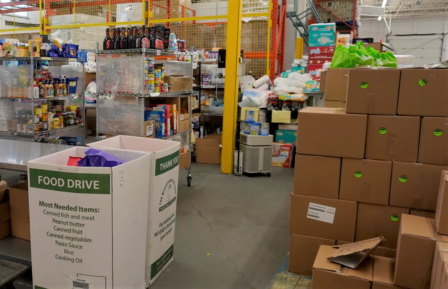 Mississauga Food Bank holiday drive exceeds donation goal but chronic food insecurity might be the new normal across the city 