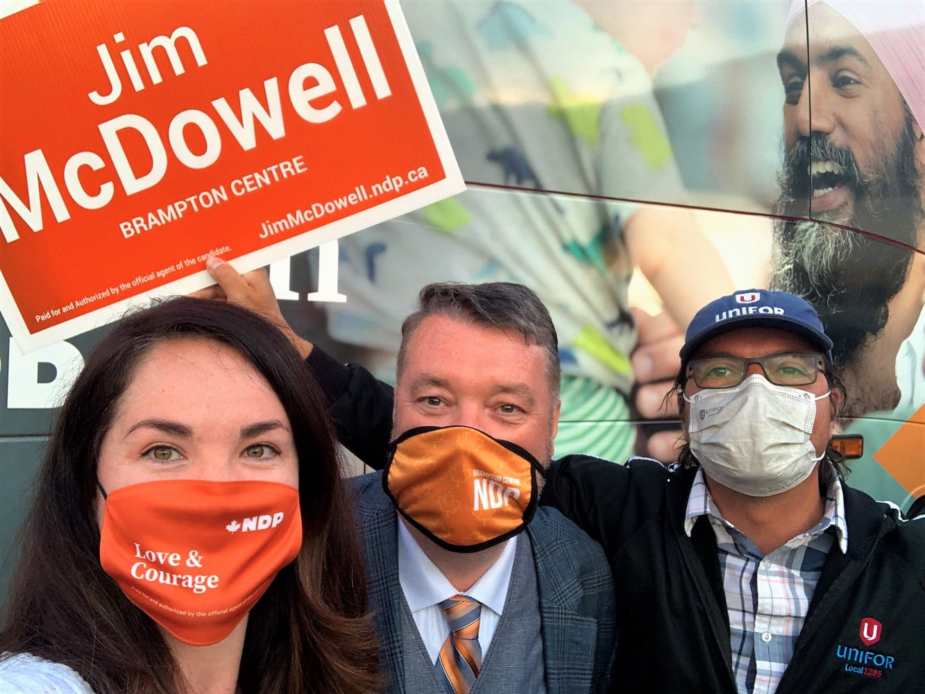 NDP Brampton Centre candidate Jim McDowell vows to fight for workers & healthcare funding