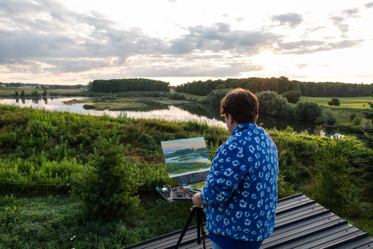 Nearly 1 million Canadians suffer with climate anxiety — how one Caledon artist is subverting it