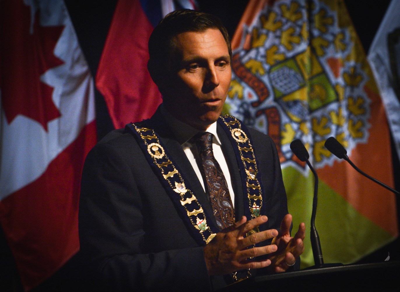 New Mayor Patrick Brown’s inaugural address laser-focused on boosting Brampton’s economy