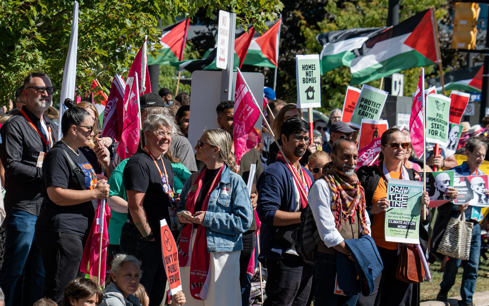 Niagara residents protest for better treatment of migrant workers sustaining local industries