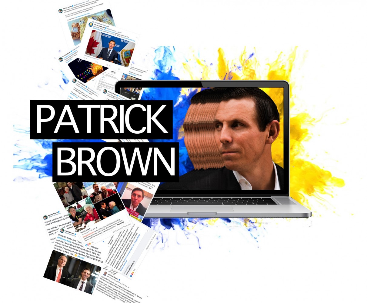 Patrick Brown is open to social media engagement but needs to be fact checked