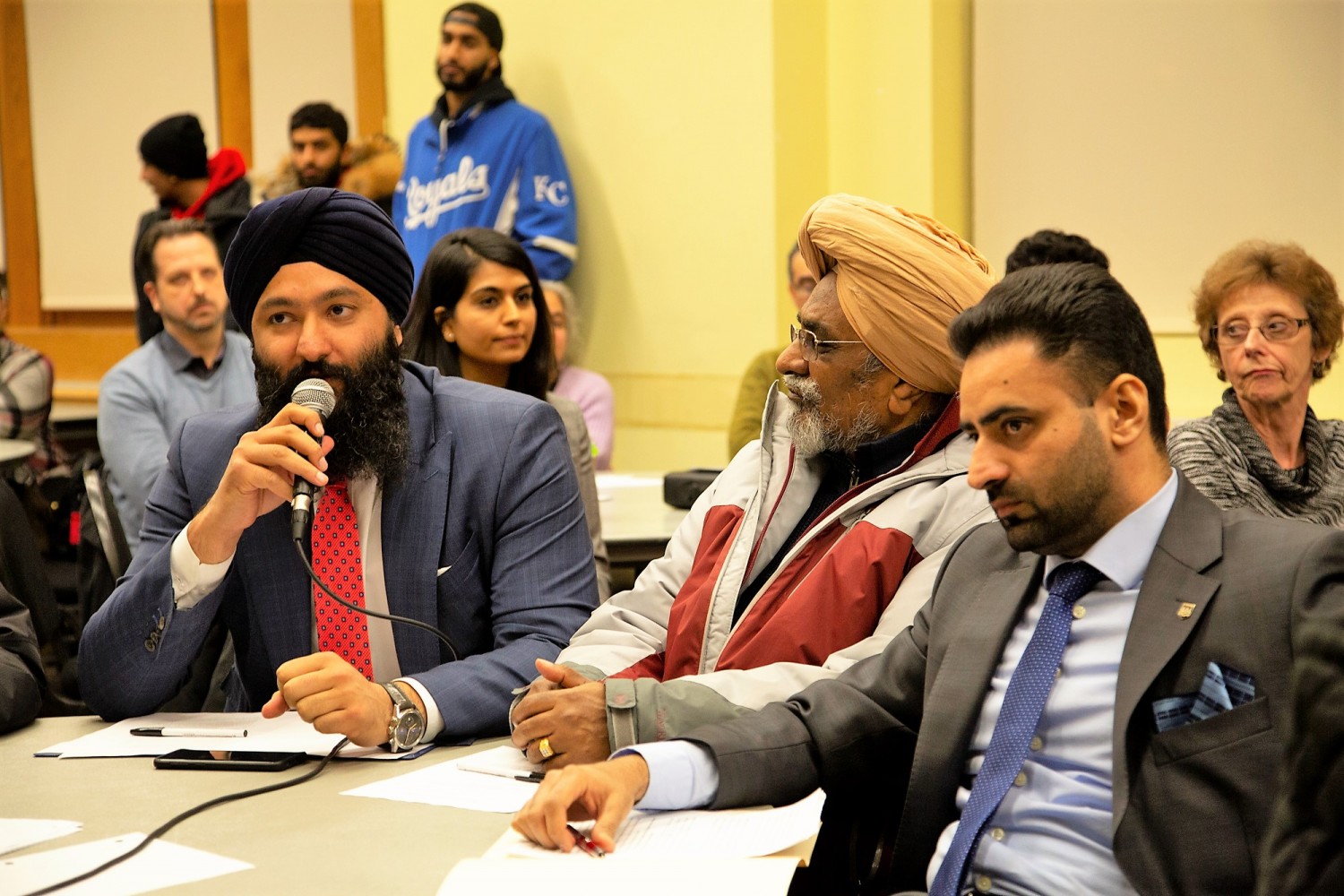 PC MPPs get a grilling after late arrival at town hall on Brampton’s healthcare crisis