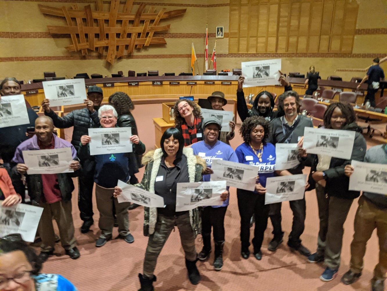 PDSB meeting ends after police called to clear ‘disruptive’ protests against anti-Black racism in schools