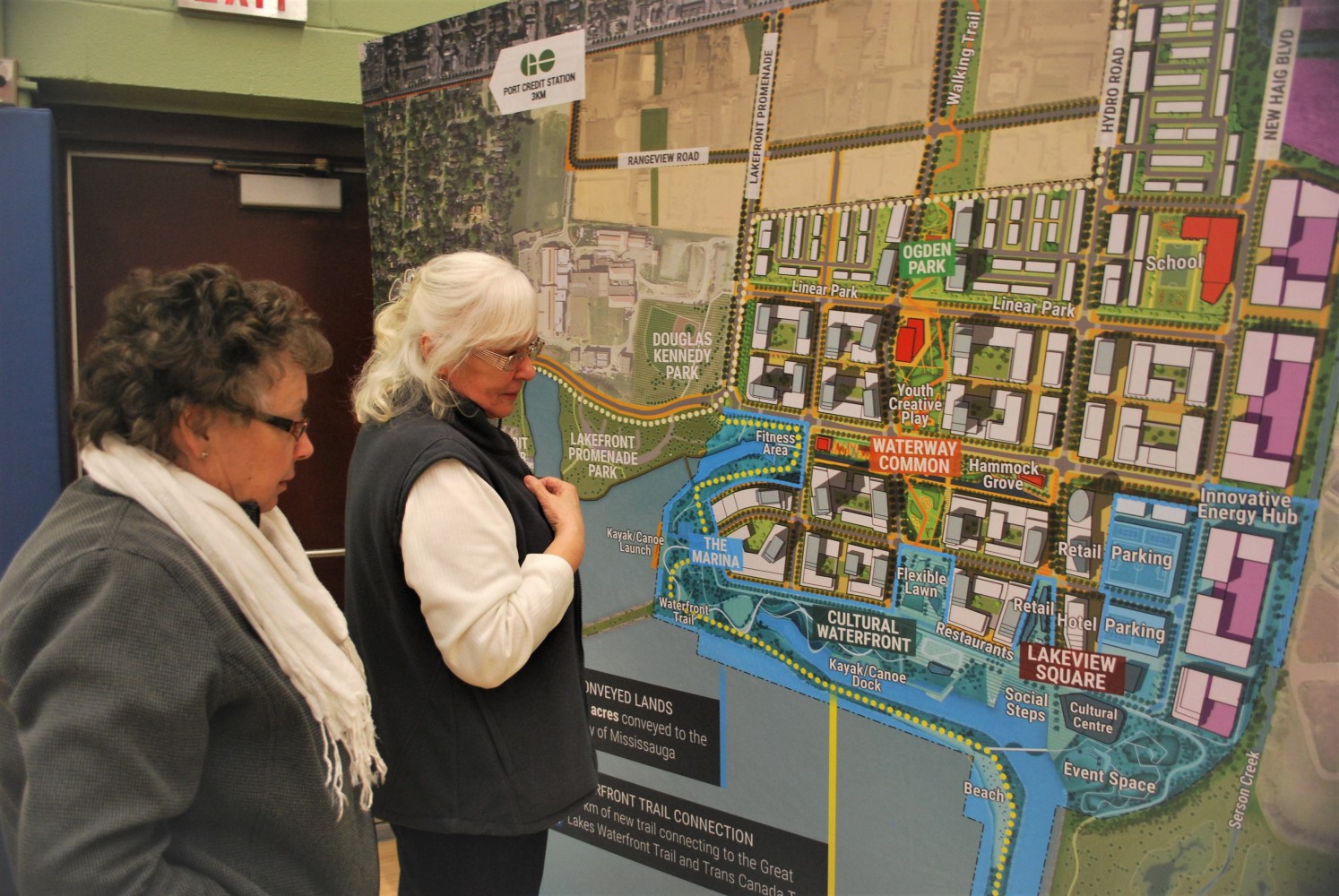 Residents still not convinced about benefits of Lakeview Village development