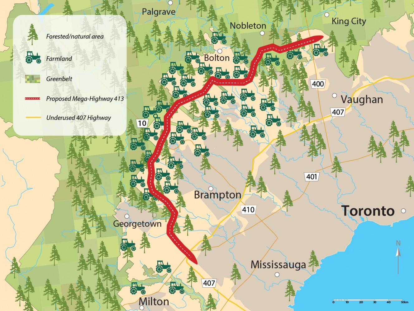 ‘This is a government that would pave the Greenbelt’: Ford moves to ‘streamline’ environmental study for GTA West Highway