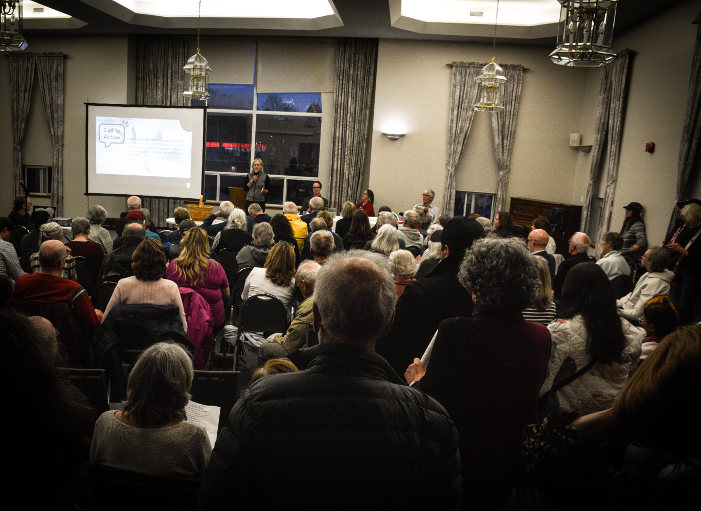 With ‘Caledon under threat’, over 150 residents meet to demand action from Town Council, Mayor Annette Groves